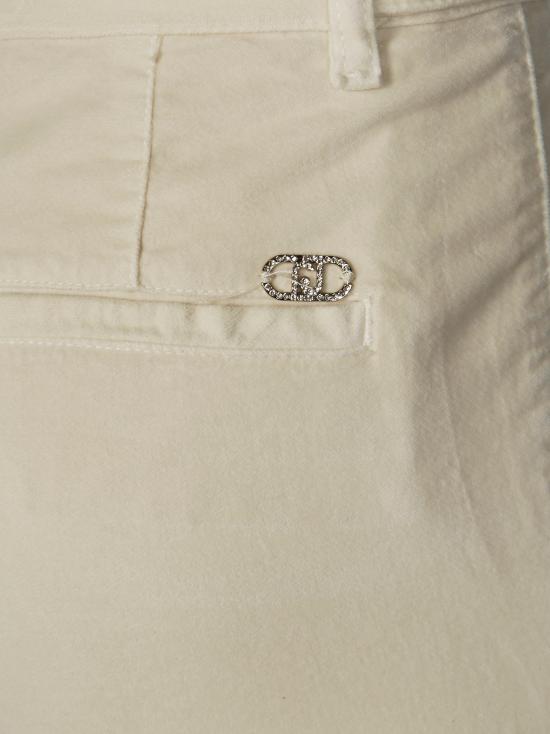 25FW 리우조 스트레이트 팬츠 MF5308T4590 20304 BIANCO - LIU JO