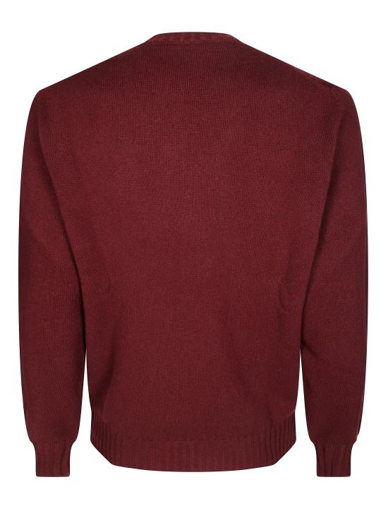 25FW 필리포 드 로렌티스 가디건 GC3ML WC7R 380 BORDEAUX - FILIPPO DE LAURENTIIS