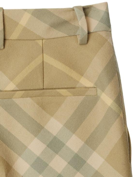  버버리 스트레이트 팬츠 8082605 B8686 Beige - BURBERRY