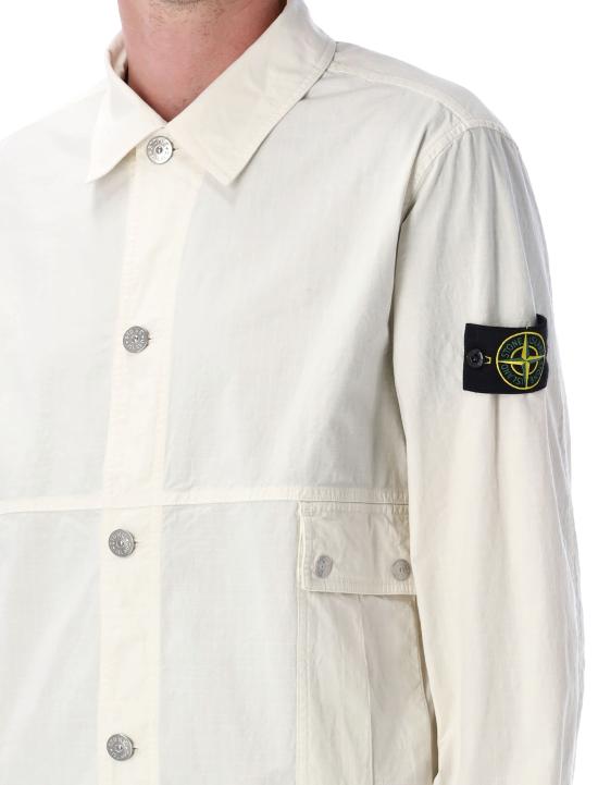 25SS 스톤 아일랜드 반팔 티셔츠 S151200026S0063 V0093 Bianco - STONE ISLAND