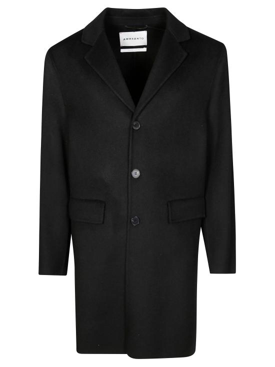 25FW 아마란토 트렌치 코트 B6F0027 A99NE NERO