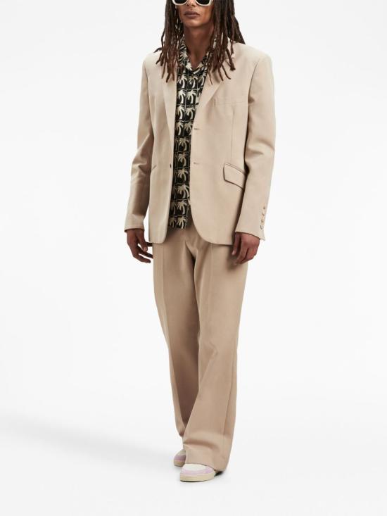  팜앤젤스 수트 자켓 PMEN034F23FAB001 6110 Beige - PALM ANGELS