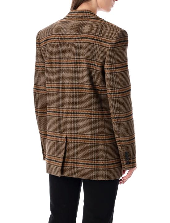 25FW 생로랑 수트 자켓 842593Y9I70 2849 MARRON BEIGE ROUX - SAINT LAURENT