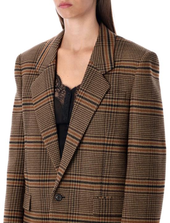 25FW 생로랑 수트 자켓 842593Y9I70 2849 MARRON BEIGE ROUX - SAINT LAURENT