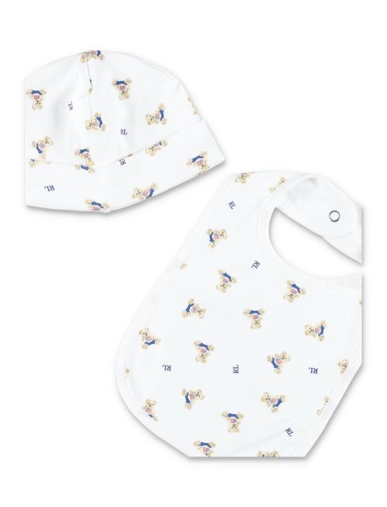 25FW [키즈] 폴로 랄프로렌 캐주얼 세트 P00760 001 Bianco - POLO RALPH LAUREN