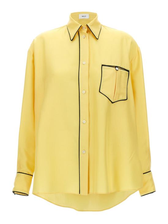  발리 셔츠 WSH00F SE074U154 Yellow