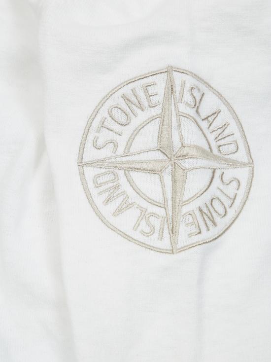 25SS [키즈] 스톤 아일랜드 가디건 K1S16 5100012 S00B0 V0001 BIANCO - STONE ISLAND