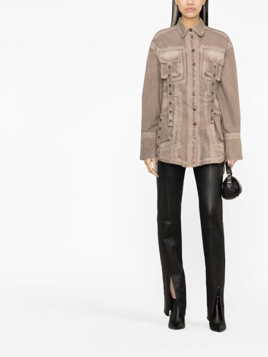  블루마린 자켓 4J015A N0811 Brown - BLUMARINE