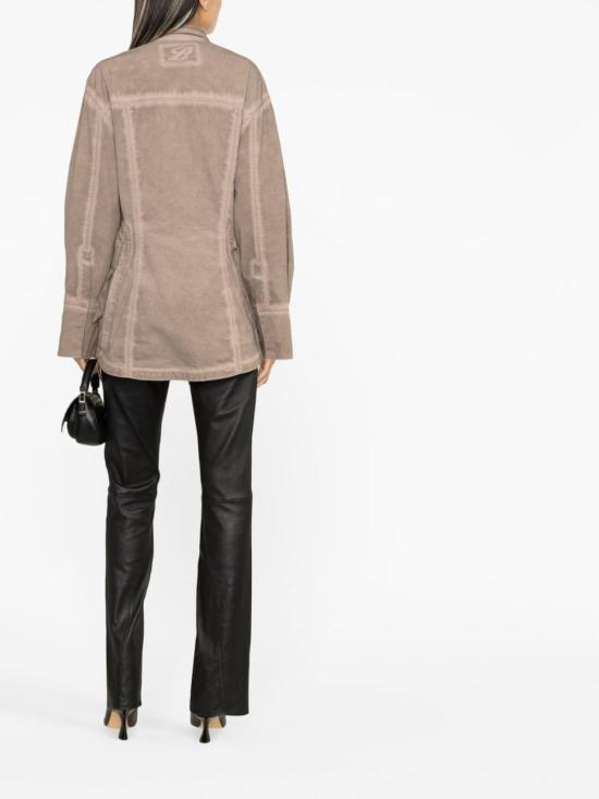  블루마린 자켓 4J015A N0811 Brown - BLUMARINE