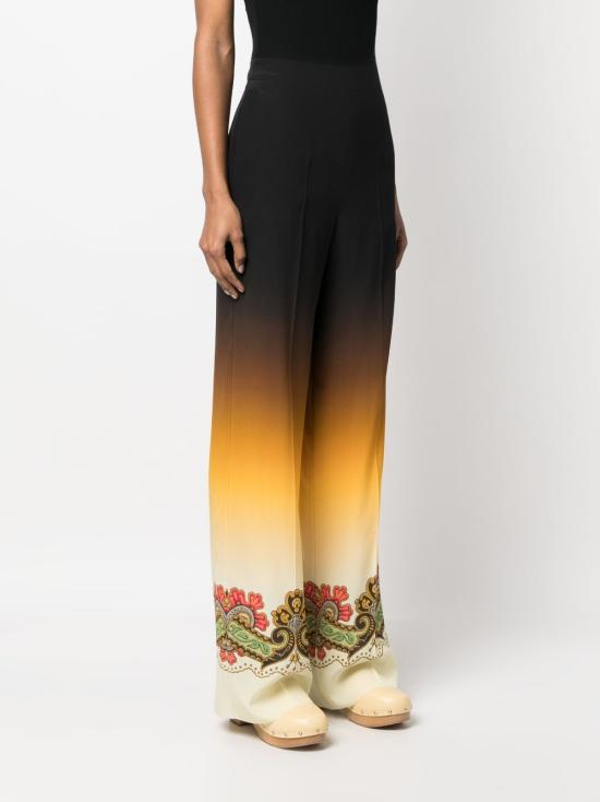  에트로 스트레이트 팬츠 19207 43880750 Black - ETRO
