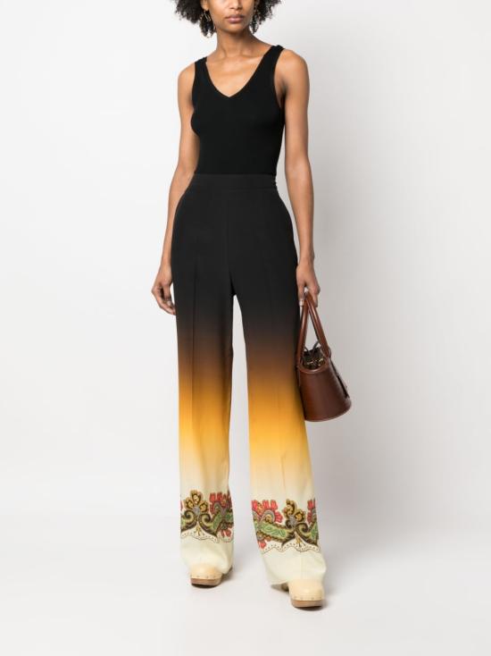  에트로 스트레이트 팬츠 19207 43880750 Black - ETRO