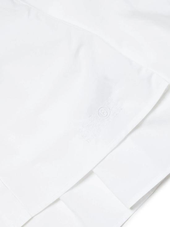 25FW [키즈] MM6 메종마르지엘라 티셔츠 M60503MM014 M6100 Bianco - MM6 MAISON MARGIELA