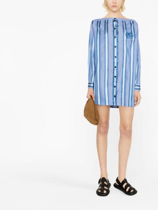  에트로 숏 원피스 12412 16640250 Clear Blue - ETRO