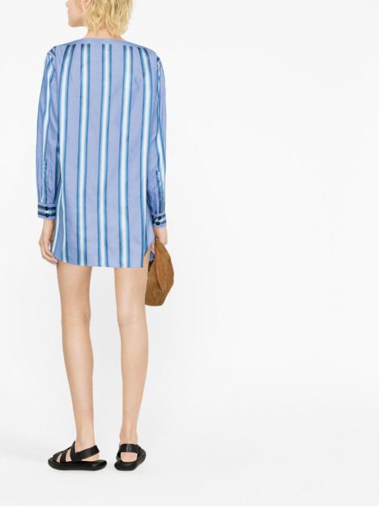  에트로 숏 원피스 12412 16640250 Clear Blue - ETRO