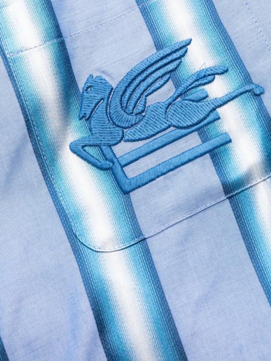  에트로 숏 원피스 12412 16640250 Clear Blue - ETRO