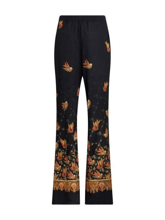  에트로 스트레이트 팬츠 19207 43860001 Black - ETRO