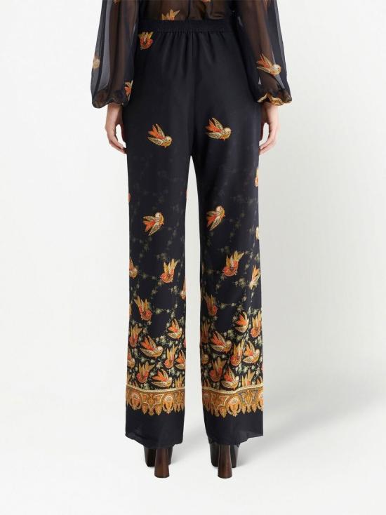  에트로 스트레이트 팬츠 19207 43860001 Black - ETRO