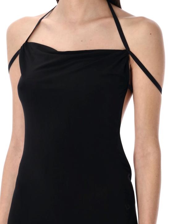 25SS 마린세르 미디 원피스 WDR335ACJER0022 BK99 Nero - MARINE SERRE