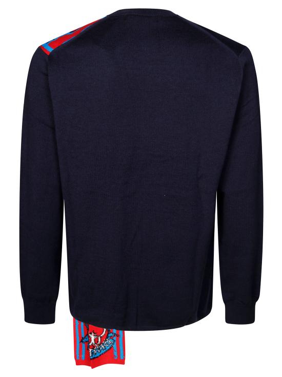 25FW 꼼데가르송 가디건 FPN004W25 BLU - COMME DES GARCONS