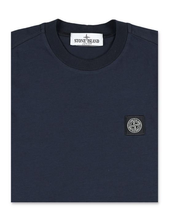 25FW [키즈] 스톤 아일랜드 티셔츠 2100002S0047 V0020 Blu - STONE ISLAND