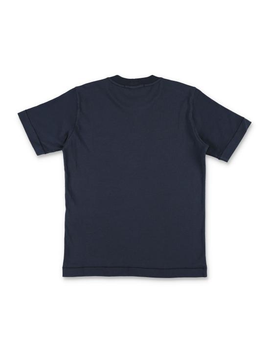 25FW [키즈] 스톤 아일랜드 티셔츠 2100002S0047 V0020 Blu - STONE ISLAND