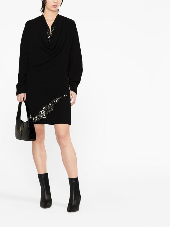  이자벨마랑 LAZELI 라젤리 미니 원피스 RO0068FA A1J29I LAZELI01BK Black - ISABEL MARANT