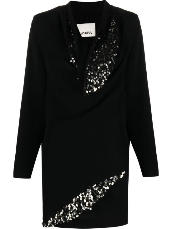  이자벨마랑 LAZELI 라젤리 미니 원피스 RO0068FA A1J29I LAZELI01BK Black