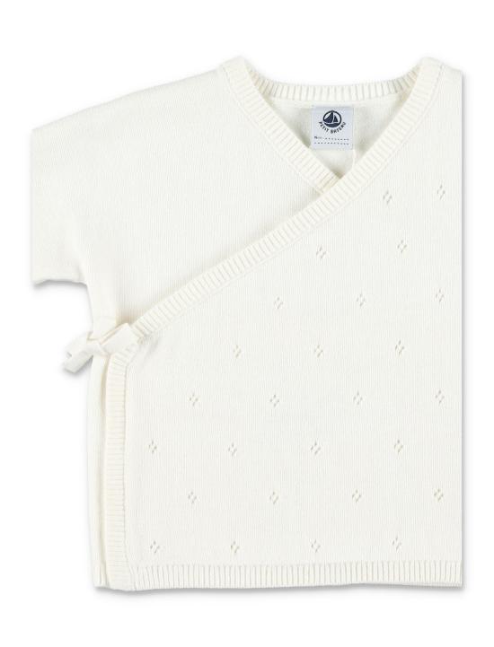 25FW [키즈] 쁘띠바또 니트/스웻셔츠 A0EC2 03 Bianco - PETIT BATEAU