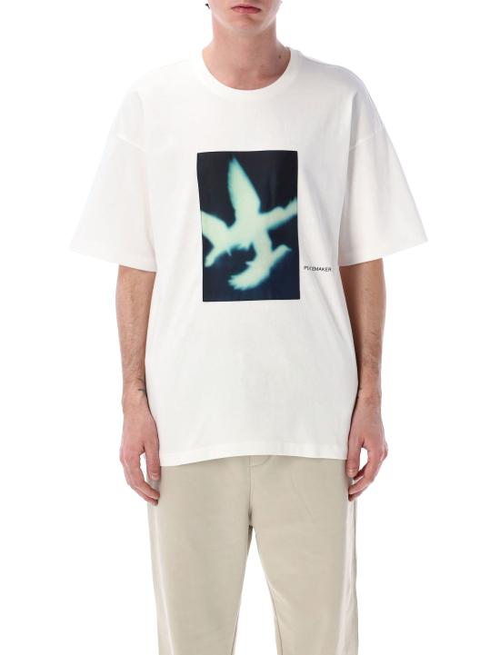 25SS 오에이엠씨 반팔 티셔츠 PCM1OT02FJE002002 WHT Bianco