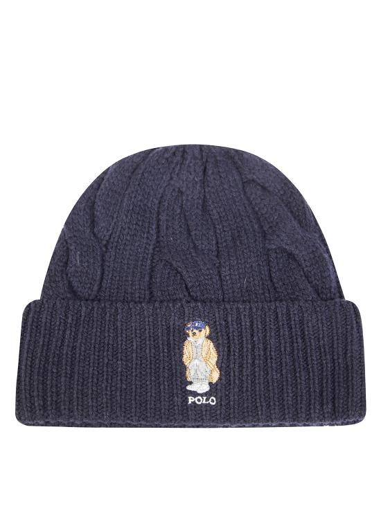 25FW 폴로 랄프로렌 이어플랩 캡 455981433002 Navy BLU