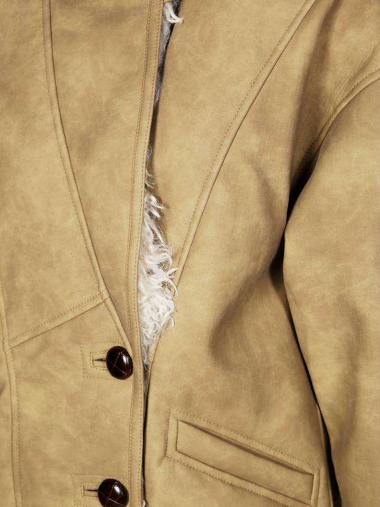 25FW 이자벨마랑에뚜왈 CLEA 클레아 퍼 시어링 코트 MA0427FA C3A01E GZ50TA GRIGIO - ISABEL MARANT ETOILE