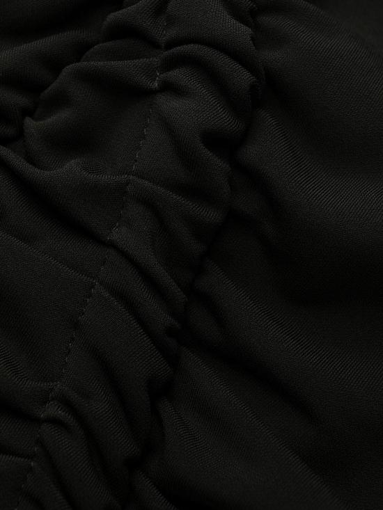  오프화이트 미디 스커트 OWDB460S23FAB0011000 Black - OFF WHITE