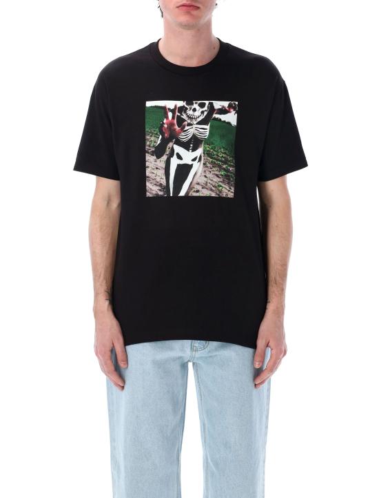 25SS 플레셔스 반팔 티셔츠 P25SK017 BLACK Nero