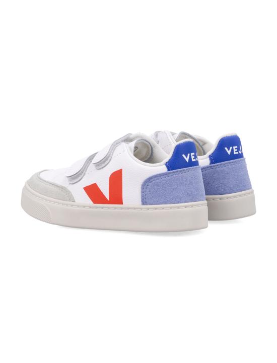 25FW [키즈] 베자 스니커즈 XV0520978C WHITE WHITE ORANGE FLUO - VEJA