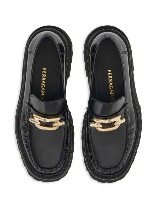 25FW 살바토레 페라가모 슈즈 01G019763904NERO Black - SALVATORE FERRAGAMO