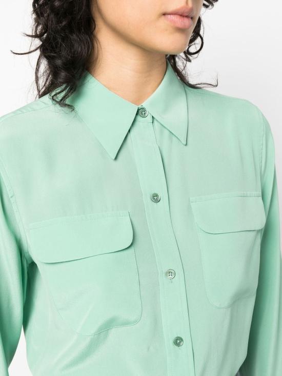 25SS 이큅먼트 셔츠 Q23E231 MISTYJADE Green - EQUIPMENT