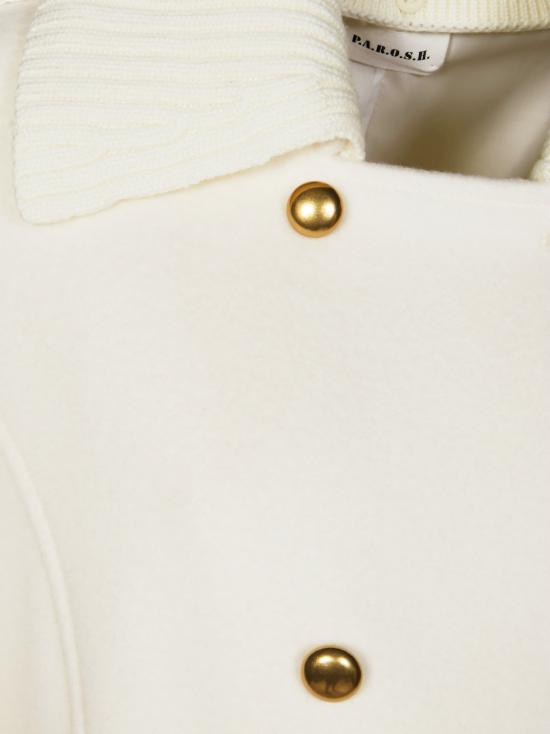 25FW 파로쉬 트렌치 코트 D431805G 002 BIANCO - PAROSH