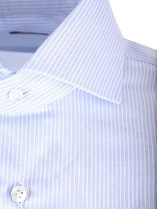  발바 긴팔 셔츠 U13440010001 Light Blue - BARBA