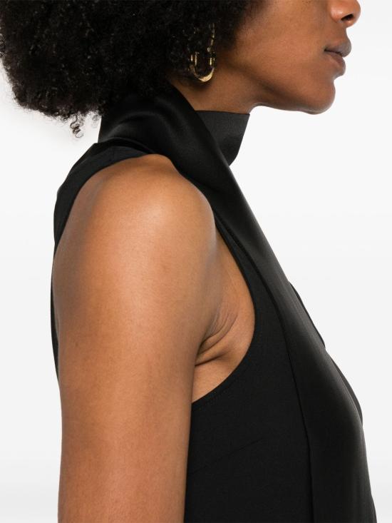 25SS 톨러 마르모 롱 원피스 TMPS2505 133 Black - TALLER MARMO MAIN