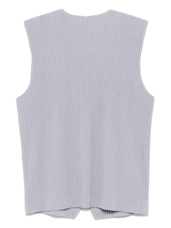 25SS 옴므 플리세 이세이 미야케 니트 베스트 HP56JE157 18 Grey - HOMME PLISSE' ISSEY MIYAKE