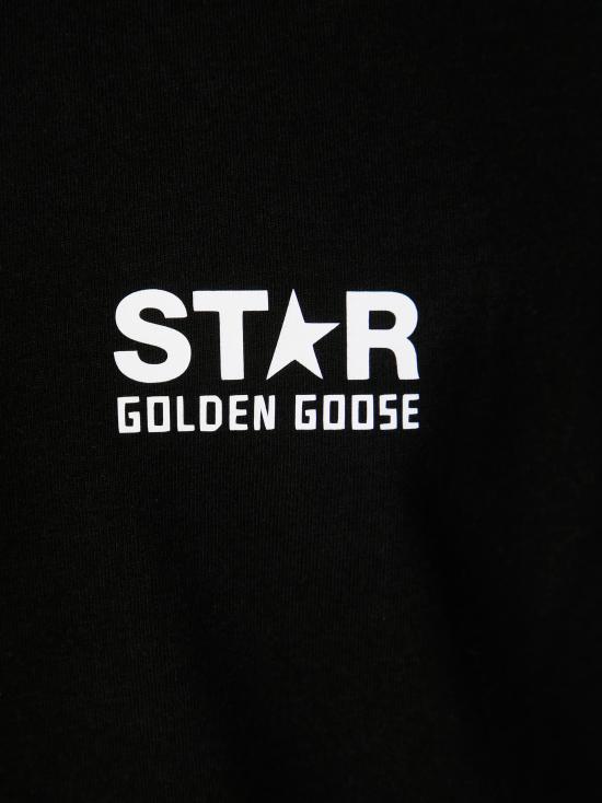 25FW 골든구스 반팔 티셔츠 GMP01220P000879 80203 NERO - GOLDEN GOOSE