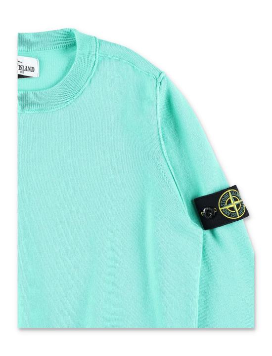  [키즈] 스톤 아일랜드 캐시미어 니트 8016501B2C V0052 Verde - STONE ISLAND