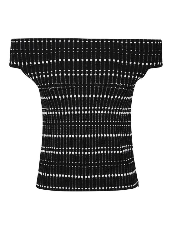  알렉산더 맥퀸 민소매 티셔츠 758551Q1A6P1104 Black