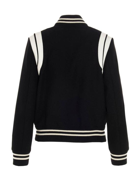 생로랑 울 테디 자켓 376283Y180W1900 WHITE - SAINT LAURENT