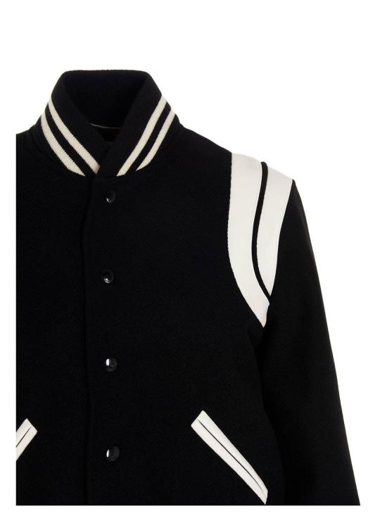  생로랑 울 테디 자켓 376283Y180W1900 WHITE - SAINT LAURENT