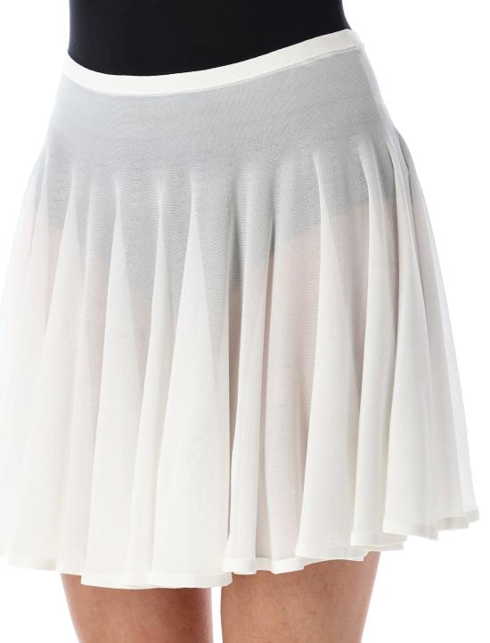 25SS 알라이아 미디 스커트 AA9J2306K053A 000 Bianco - ALAIA