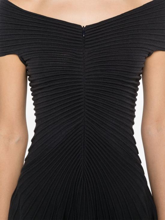 25SS 알라이아 숏 원피스 AA9R2527K010A 840 Grey - ALAIA