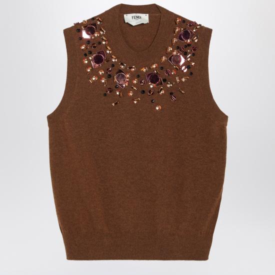 25FW 펜디 스웨터 FZXE01AUZW Brown