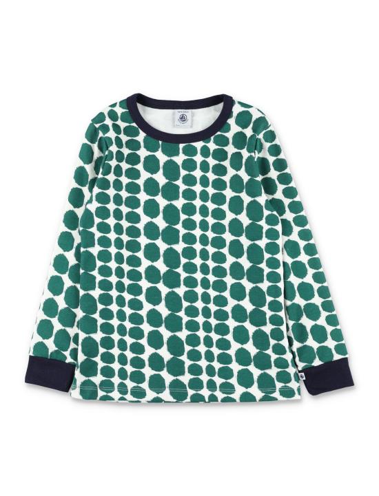 25FW [키즈] 쁘띠바또 언더웨어 A0DQX 01 GREEN WHITE - PETIT BATEAU