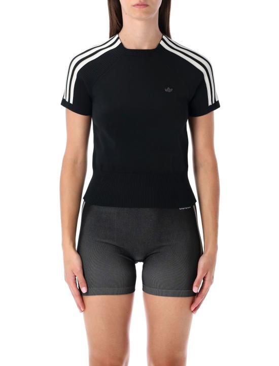 25FW 아디다스 삭 캘리 쇼트 슬리브 티셔츠 JW2518 BLACK Nero